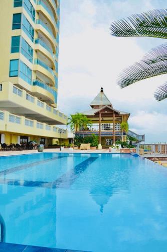 Exclusive 3 Bdr, Gym & Pool, Seaview, Luxury Tower Daire Santo Domingo Dış mekan fotoğraf